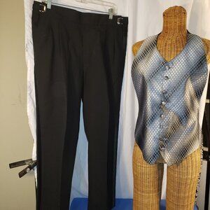 Men's Claiborne 2.0 3-piece Tuxedo w/Long Jacket, Backless Vest & Pants